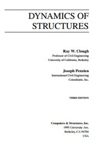 کتاب دینامیک سازه ها ری کلاف و جوزف پنزن