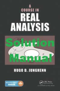 حل المسائل آنالیز حقیقی Junghenn