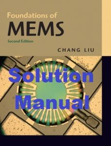حل تمرین سیستمهای MEMS چانگ لیو