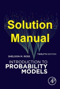 حل المسائل مدلهای احتمالاتی شلدون روس ویرایش دوازدهم