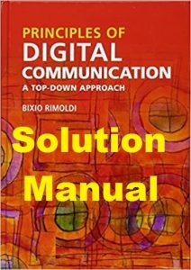 حل تمرین مخابرات دیجیتال Rimoldi