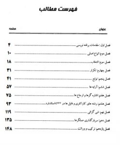 حل المسائل کتاب برنامه سازی پیشرفته